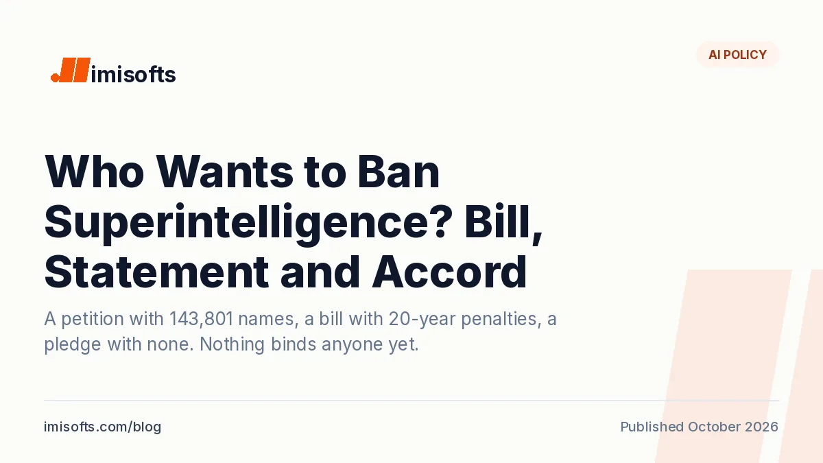 Who wants to ban superintelligence: the Statement on Superintelligence, the Sanders-Casar Ban Artificial Superintelligence Act and the White House accord compared