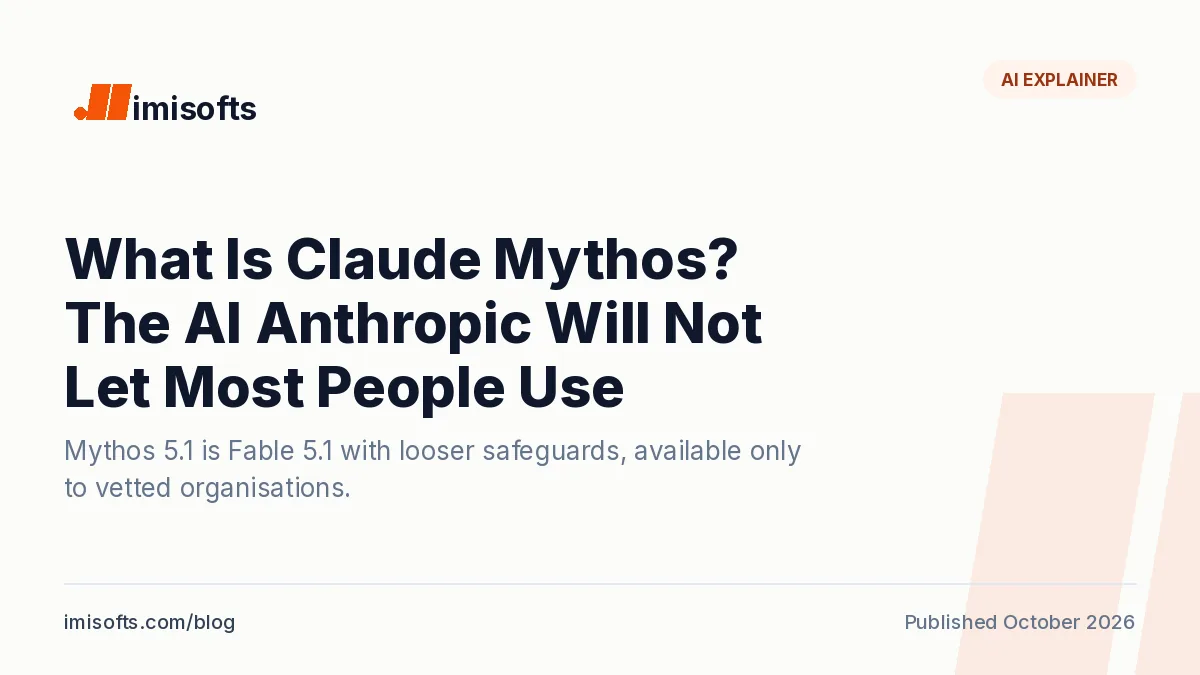 What is Claude Mythos: Anthropic's restricted model compared with Fable 5.1, with its 2026 timeline