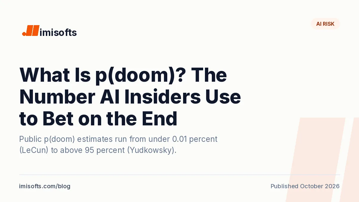 What is p(doom): public estimates of AI catastrophe risk from LeCun, Hinton, Amodei, Musk and others