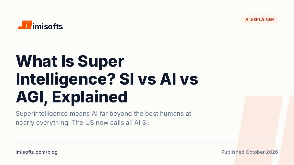 What is super intelligence: the research definition compared with the US government's new SI term for AI